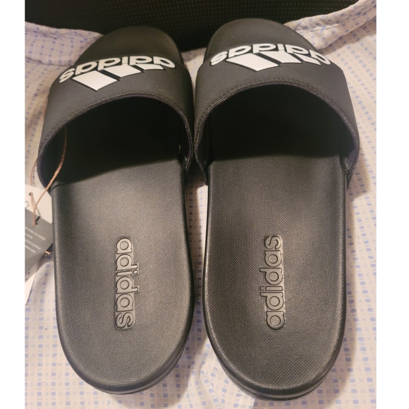 Adidas Men's Adilette Comfort Slides Sandals Size 11 - Picture 4 of 8